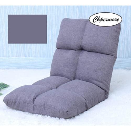 Chpermore Foldable single lazy sofa Comfortable Living room leisure sofa Hotel single tatami Japanese chair Bed computer chair