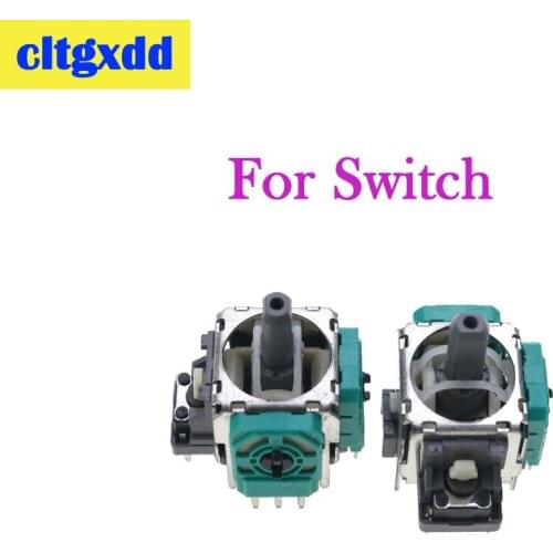 Cltgxdd 2Pcs Original Replacement part 3D Analog Joystick Thumb Stick Joystick Sensor Module For Nintend Switch NS Pro controlle