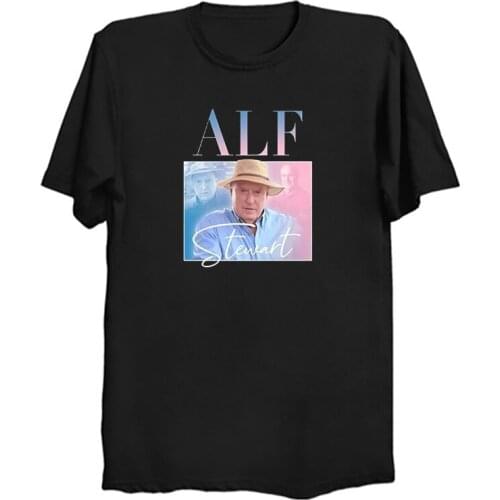 Alf Stewart T-Shirt Hip Hop Tee Cotton Tshirt Men Summer Fashion T-shirt Oversized T-shirt Harajuku T Shirt Mens Clothing 2021
