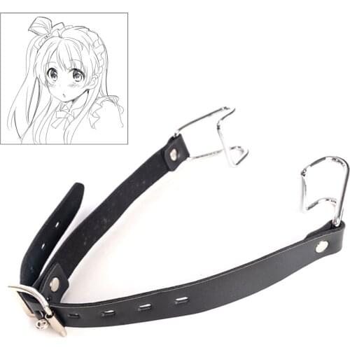Harness Gag Spreader Bdsm Open Mouth Gags Metal Claw Hook Force For Women Couples Slave Bondage Wips Erotic Oral Sex Accessories