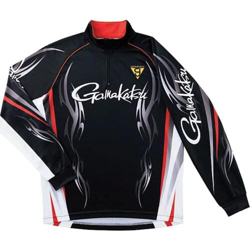 Summer Outdoor Sun Protection Clothes Mens Ultra-thin Style Breathable Fishing Clothes Trendy Fishing Quick-drying Clothes