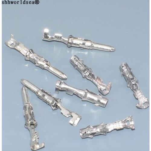 Shhworldsea 2.5 series male female wire terminal auto and crimp loose pins loose terminals for elcetric connector