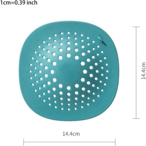 Silicone Drain Hair Catcher Kitchen Bath Sink Strainer Bathroom Shower Sink Stopper Drain Cover Hair Trap Wholesale&Dropship