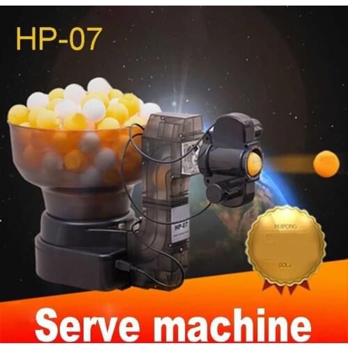 1PC HP-07 Ping Pong Table Tennis Robots Ball Machines ,Automatic Ball Machine 36 Spins Home Practicing On Machine