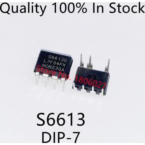 10PCS/LOT S6613 DIP-7