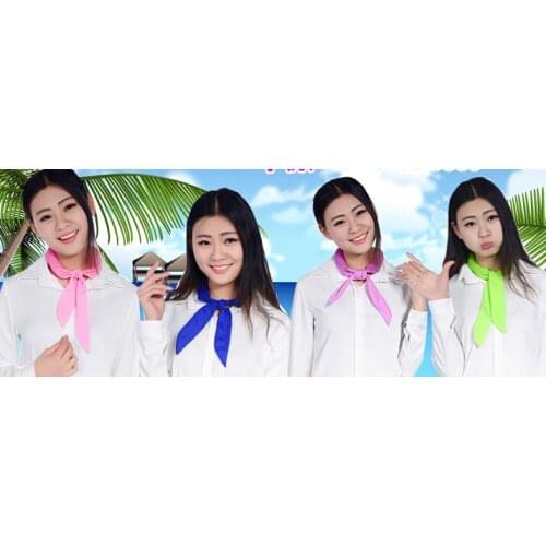 Christmas party bows men women child Sports Active cooling headband scarf cooler bandanas bracelet neck ties wrap supplies gift