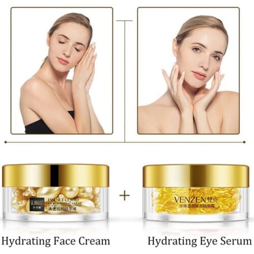 30Pcs/Bottle Hyaluronic Acid Capsules Face Essence Moisturizing Anti-aging Eye Essence Spot Removing Whitening Skincare Cream