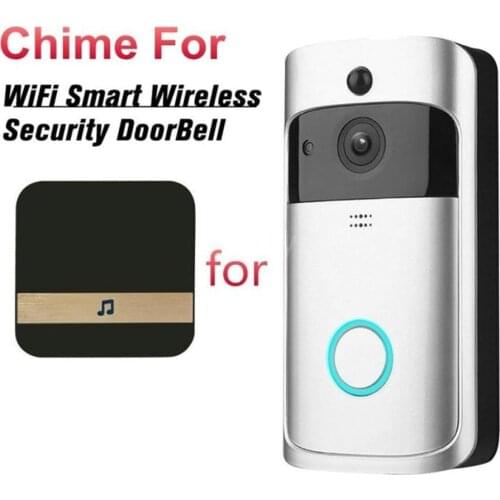 Doorbell Ding Dong Machine Ding Dong Chime for Wireless Wifi Remote Smart Doorbell Ring w/ 52 different Melodies for Security