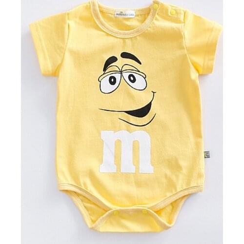 Summer New Baby Boys One-piece Suit Clothes 0-24M Newborn Kids Girl Clothing Bodysuits Baby Girls Clothes