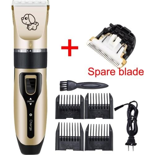 Rechargeable Low-Noise Pet Hair Clipper Remover Grooming Cat Dog Rabbit Hair Trimmer Electrical Pets Hair Cut Machine