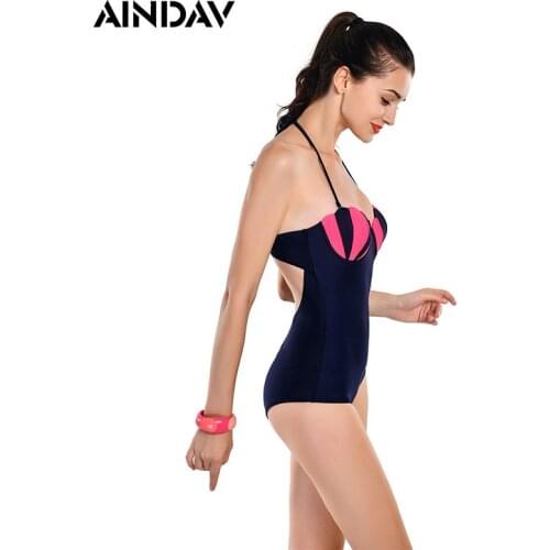 Solid Shell Shape One Piece Swimsuit Sexy Swimwear Women Swimsuit Slim Bodysuit Bathing Suit Swimming Suit for Women Badpak