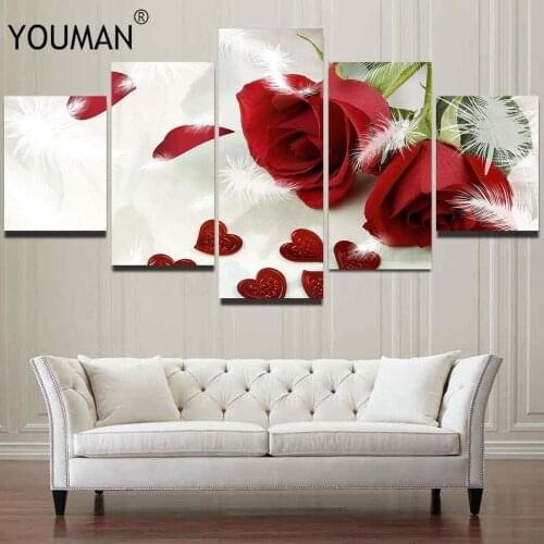 PVC Self Adhesive Flower Wallpaper Stickers Decoration Poster 3D Background Emboss Plants Landscape Painting Sticker Wall Decor