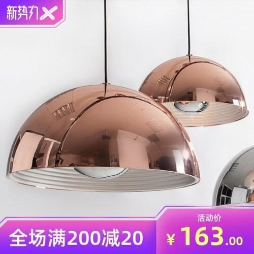 Glass ball led light lighting brass cottage living decor industrial design art lamparas de techo nordic decoration home avizeler