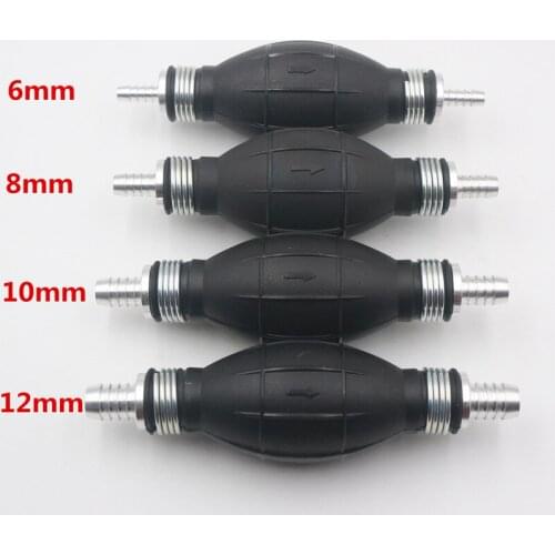 Fuel pump 6/8/10/12mm for car boat motorcycle petrol pump diesel pump handcuff pump For Car Boat Marine Outboard