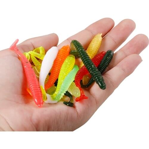 10pcs/lot Soft Worm Fishing Lures Rubber Silicone Bait Jig Wobbler Swimbait Artificial Softbait Lures vobler For Fish Tackle