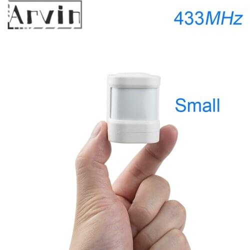 433Mhz Wireless PIR Motion Detector for Home Alarm System Smart Home Movement Sensor With Battery Anti-theft