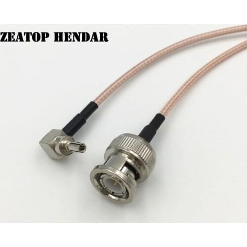 5Pcs RG316 Cable BNC Male Jack to CRC9 Male Plug Straight RF Coaxial Pigtal Wire Connector 10CM 15CM 20CM 30CM 50CM 1M 2M 5M