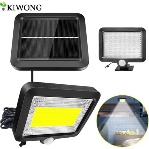 56/100 LED Solar Light PIR Motion Sensor Detection Wall Lamp Energy-saving Solar Lamp Waterproof Outdoor Indoor Lighting