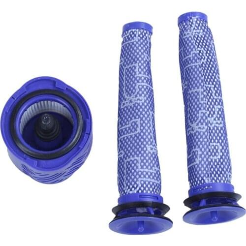 AD-2X Pre Filter + 1X Hepa Post-Filter Kit For Dyson V6 Cordless Stick Vacuum, Dyson Filter Replacements Pre-Filter (965661-01)