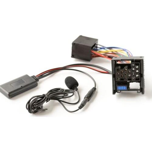 Bluetooth 5.0 Music Audio Adapter Microphone For BMW E46 3 Series 2002-2006 CD Audio Cable Adapter
