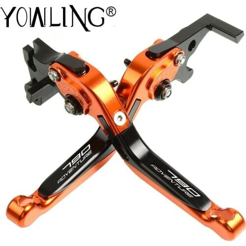 FOR 790 Adventure R S 790 ADV 790Adventure 2017-2019 Motorcycle CNC Adjustable Foldable folding handbrake Brake Clutch Lever