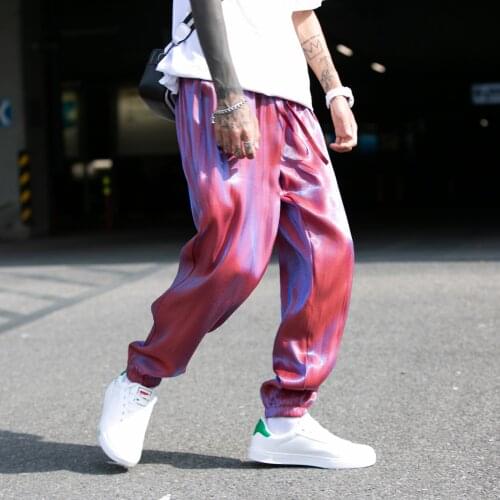 Men Joggers Pants Summer 2021 Mens Loose Cargo Pants Male Spring Hip Hop Streetwear Overalls Sweatpants Men