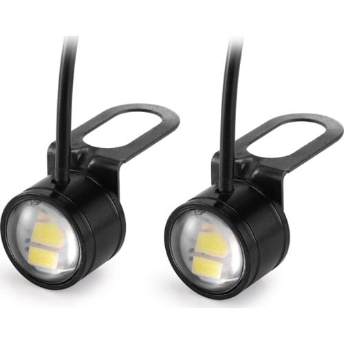 2pcs Super Bright Driving Light Eagle Eye LED Reverse Backup Driving Light Motorcycle Fog Lamp Headlight Daytime Running Light