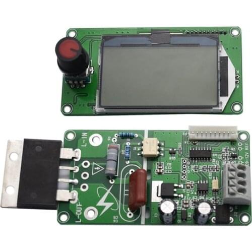 Hot 100A Digital Lcd Double Pulse Encoder Spot Welder Machine Time Control Board