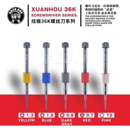 XUANHOU 36K Multi-function Disassemble Opening Tool For Apple Mobile Phone Repair Screwdriver Tool With Magnetic Force
