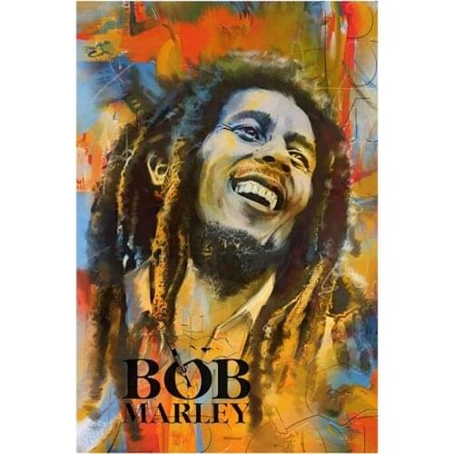 DIY 40X50 Oil Painting By Numbers Bob Marley soul music singer paint by numbers On Canvas Home Decor Digital Painting chrismas