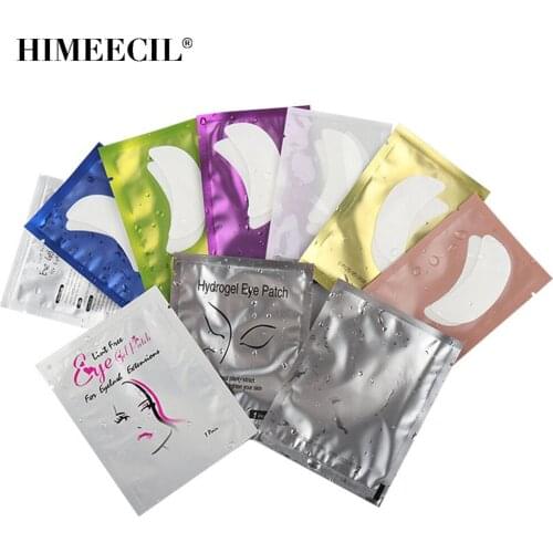 100pairs Eyelash Extension Paper Patches Grafted Under Eye Stickers For Eyelash Extension Paper Patches Wraps Stickers Eye Pads