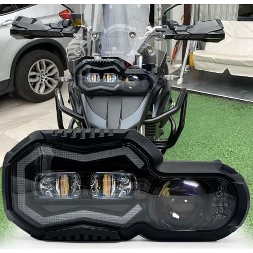 Newest DOT EMARK E24 For BMW F 650 700 800 GS F 800GS ADV Adventure 2008-2018 f800R Motorcycle LED Headlights With H/L Beam DRL