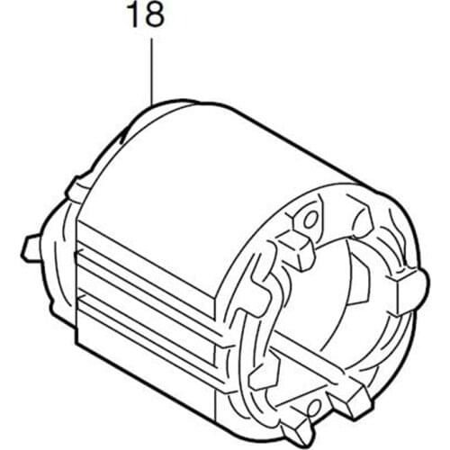 MAKITA 593178-1 220-240V Field Stator for HP1320S