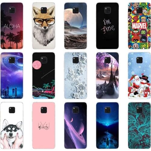 U Soft Case For Huawei Mate 20 pro Transparent Silicone Phone For Huawei Mate 20 Cover Coque Capa for mate 20