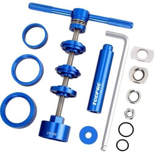 Universal Mountain Bicycle Bottom Bracket Hub Bike Axis Removal Tool Bottom Support Shaft Press Installation Disassembly Kit Set
