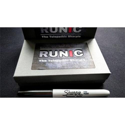 RUNIC by Jimmy Strange (Gimmick and Online Instruction) Close up Magic Card Magic Tricks Illusions Ghost Card Box Magician Fun