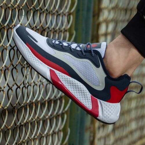 ZOXO Breathable Running Shoes Comfortable Light Mesh Mens Sneakers Outdoor Non-slip Wear-resistant Casual Mens Sports Shoes