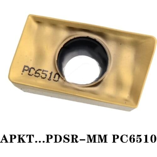 100% Original APKT APKT1604 MM PC6510 APMT0903 Carbide Insert Blades For Semi-finishing and Finishing Operations Efficient High