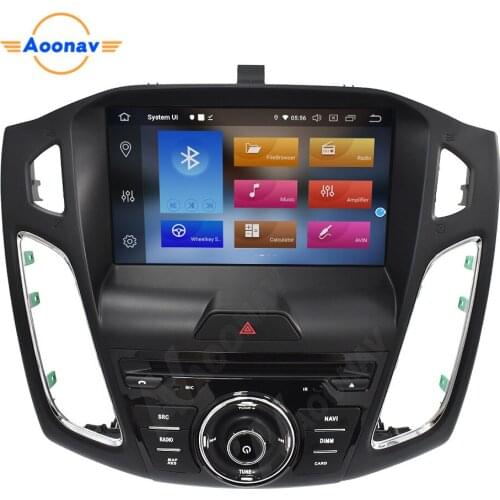 2DIN Android 10 Car radio For Ford focus 2015 2016 2017 car stereo autoradio auto audio DvD player GPS navigation DVD player