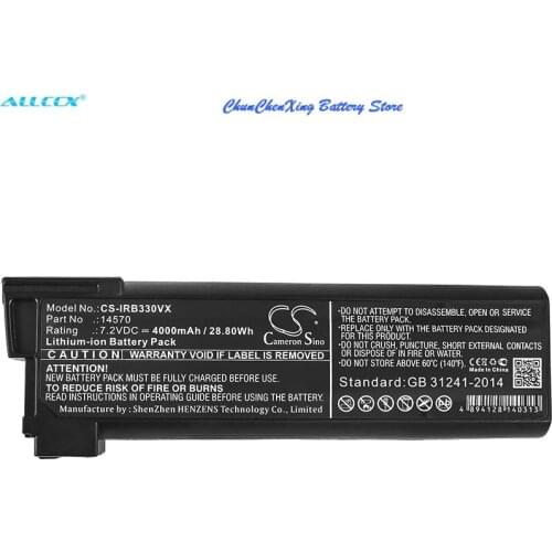 Cameron Sino 4000mAh Battery 14570 for iRobot Looj 330, Looj 330 Gutter Cleaning Robot