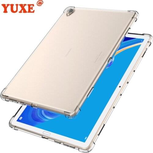 Cover For Huawei MediaPad M3 M5 8.4 inch SHT-W09 BTV-W09/DL09 Tablet Case TPU Silicon Transparent Slim Airbag Cover Anti-fall
