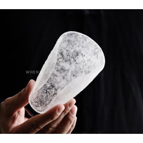 Zen Chinese Style Glass Tea Tray Holder Storage Box Black Green Kung Fu Tea Jar Plate Container Table Decoration Teacup Set Gift