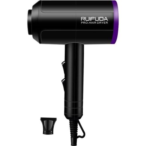 3 In 1 Hair Dryer 1000W Strong Power Blow Dryer Electric Fast Drying Blow Dryer Hairdressing Equipment 5 Speeds Adjustment Dryer