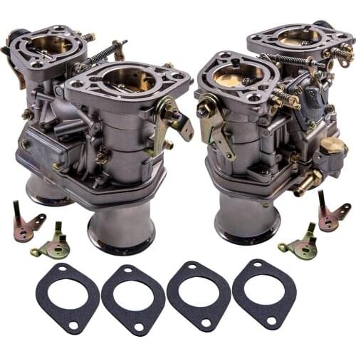 40 IDF Carb for VolksWagen Bug Beetle for Fiat / Porsche carburetor w/Air Horn 2pcs