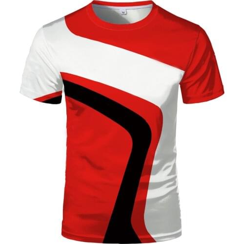 2021 Fashion new 3D printing summer hot sale short-sleeved round neck men and women same sports T-shirt Player Fans jersey