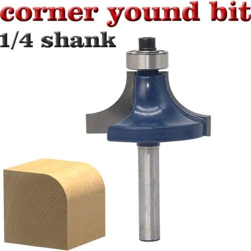 1 PC 1/4 Shank Round over and Beading Edging Router Bit Set C3 Carbide Tipped Tenon Cutter for Woodworking Tools