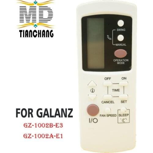 New GZ-1002B-E3 For Galanz Air Conditioner Remote Control GZ1002BE3 GZ-1002B-E1 Compatible with GZ-1002A-E1 GZ1002BE1 Controle