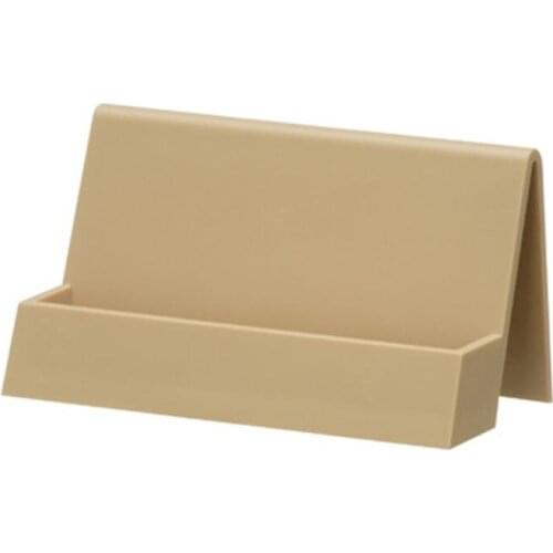 Plastic Office Business Name Card Holder Storage Display Stand Rack Desktop Table Organizer 5 Colors