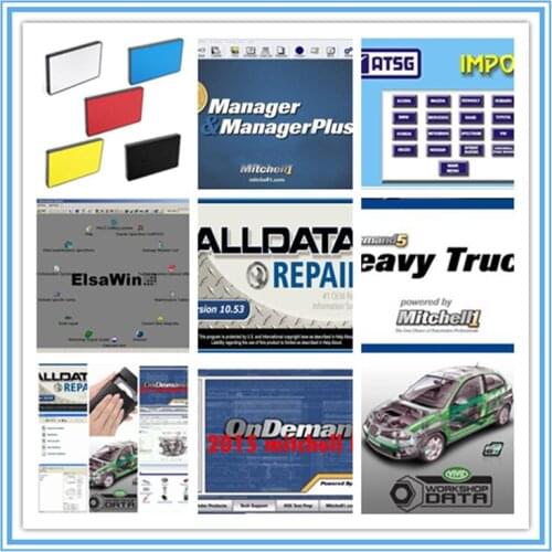 2020 Auto repair software Alldata Software all data 10.53 mi//tchell od5 2015 vivid atsg elsawin 49in1tb hdd usb3.0 free ship