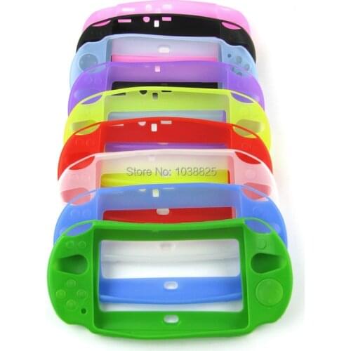 Silicone Soft Cover For PlayStation Psvita 2000 Console Gel Rubber Protective Shell Case Cover Skin For PS Vita PSV 2000